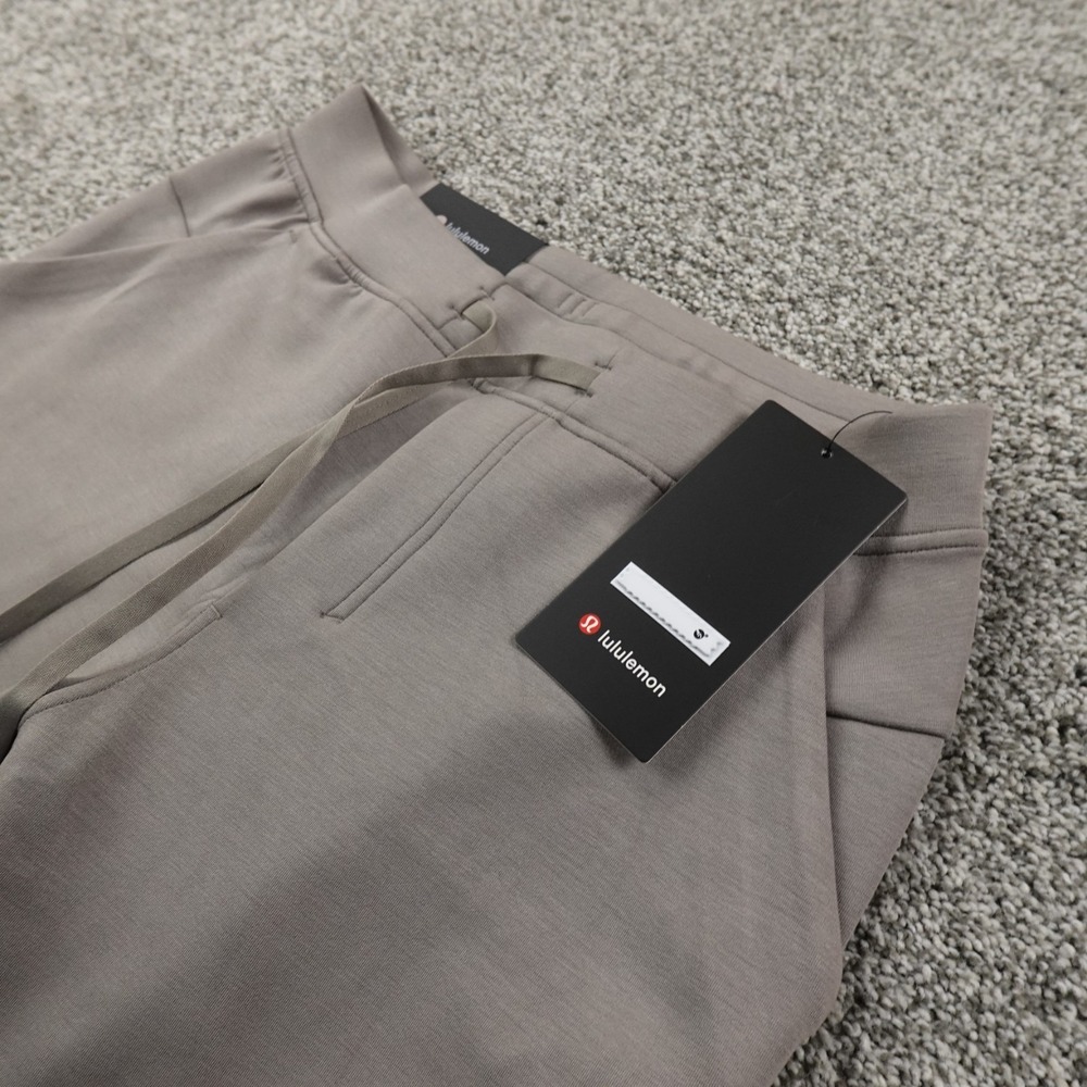 NEW Lululemon Pants Mens M Gray Smooth Spacer Jogger Drawstring Sweatpants Gym